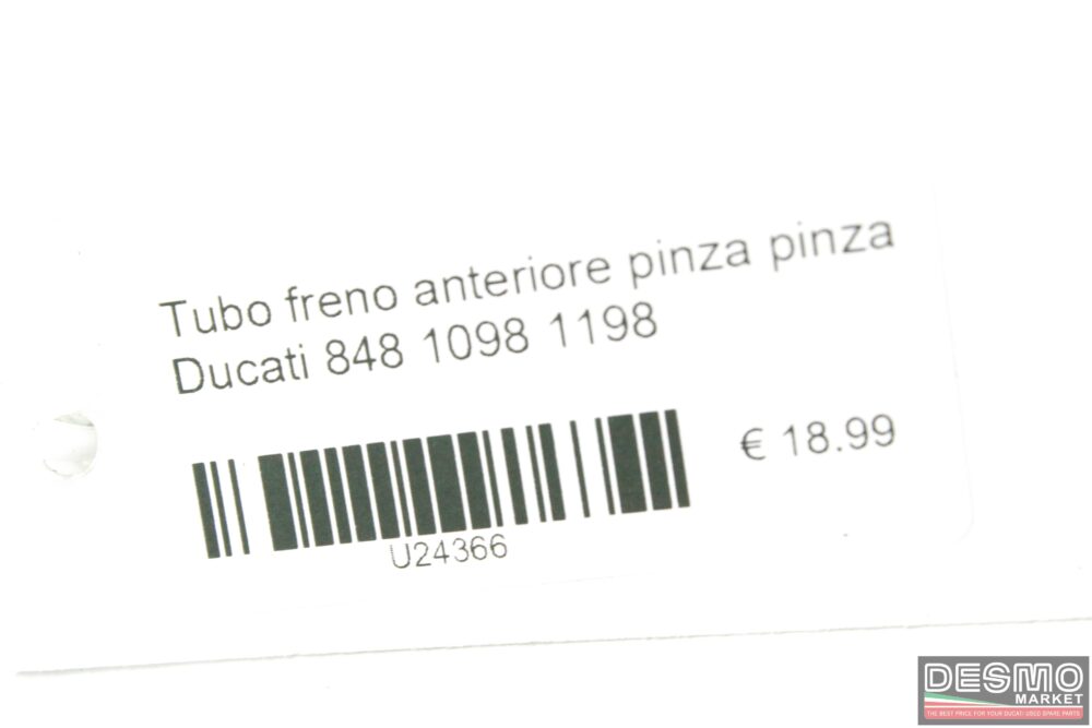 Tubo freno anteriore pinza pinza Ducati 848 1098 1198