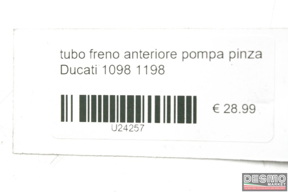 tubo freno anteriore pompa pinza Ducati 1098 1198