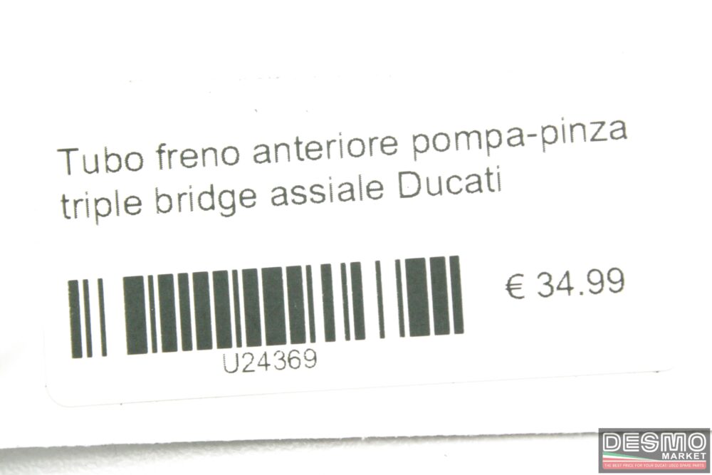 Tubo freno anteriore pompa-pinza triple bridge assiale Ducati