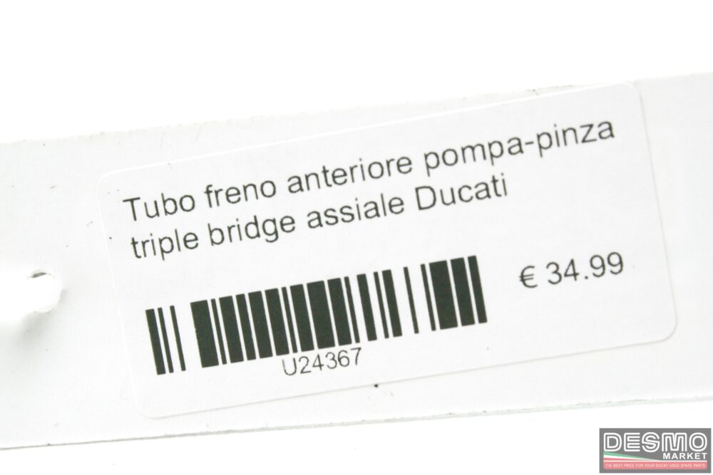 Tubo freno anteriore pompa-pinza triple bridge assiale Ducati