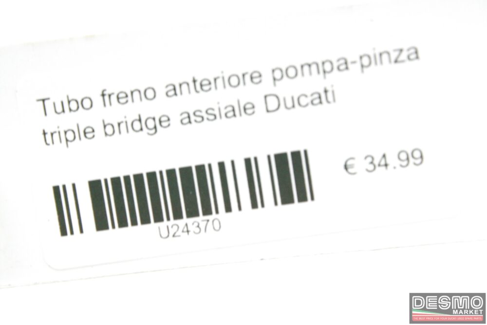 Tubo freno anteriore pompa-pinza triple bridge assiale Ducati