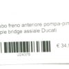 Tubo freno anteriore pompa-pinza triple bridge assiale Ducati