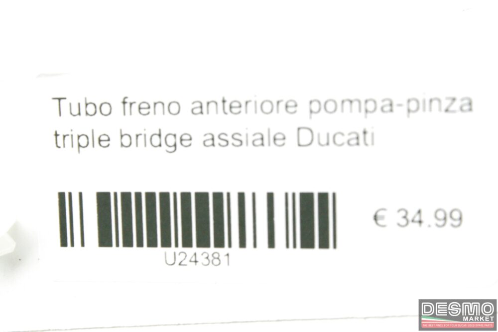 Tubo freno anteriore pompa-pinza triple bridge assiale Ducati