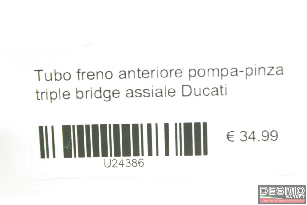 Tubo freno anteriore pompa-pinza triple bridge assiale Ducati