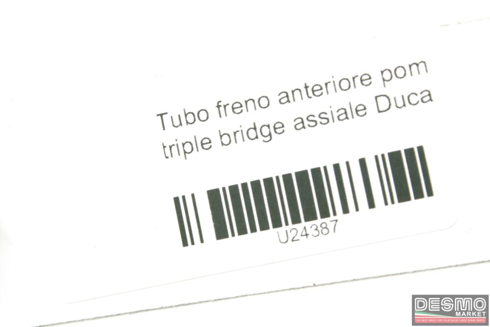 Tubo freno anteriore pompa-pinza triple bridge assiale Ducati