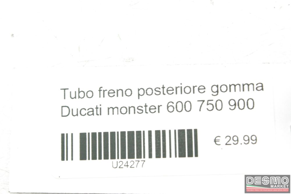 Tubo freno posteriore gomma Ducati monster 600 750 900