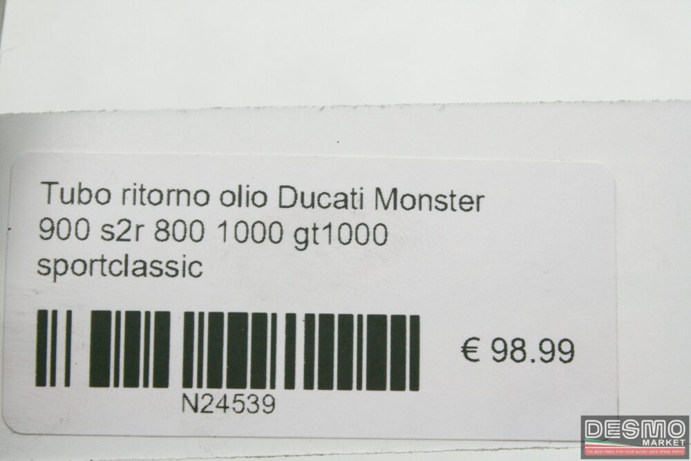 Tubo ritorno olio Ducati Monster 900 s2r 800 1000 gt1000 sportclassic