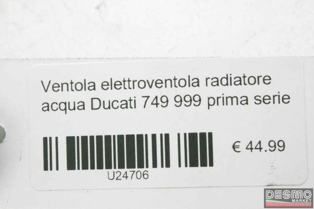 Ventola elettroventola radiatore acqua Ducati 749 999 prima serie