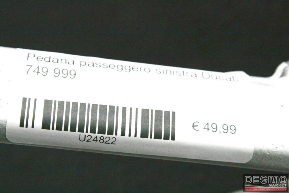 Pedana passeggero sinistra Ducati 749 999