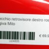 Red right rearview mirror Cagiva Mito - Image 5