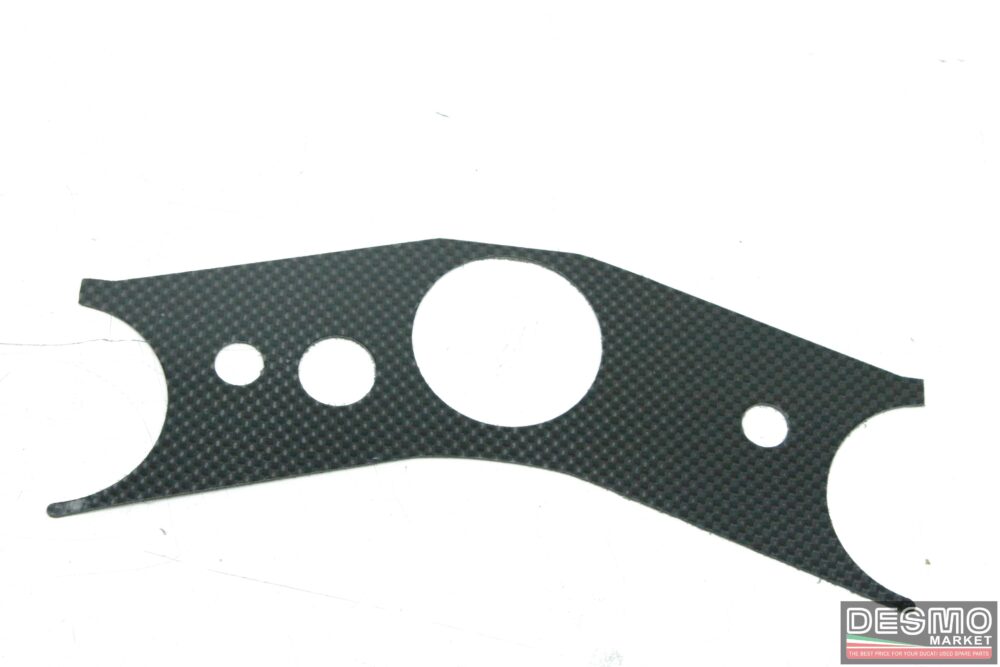 Adesivo carbonio piastra sterzo superiore Yamaha YZF R1 2004 2006
