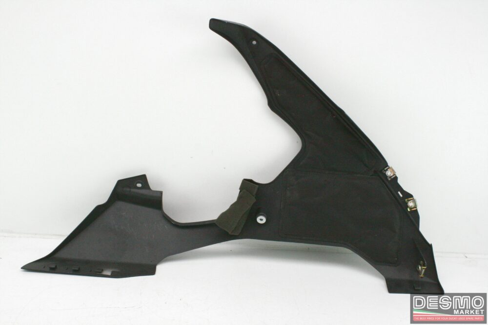 Carena bassa sinistra nera Yamaha R1 2004