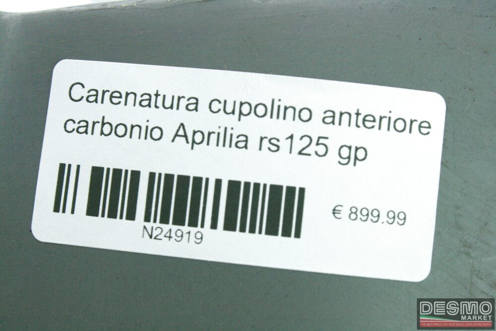 Carenatura cupolino anteriore carbonio Aprilia RS 125 GP