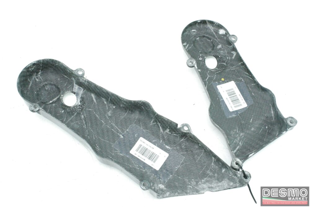 Cartelle copricinghie carbonio originale ATR Ducati 1000 DS