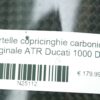 Cartelle copricinghie carbonio originale ATR Ducati 1000 DS