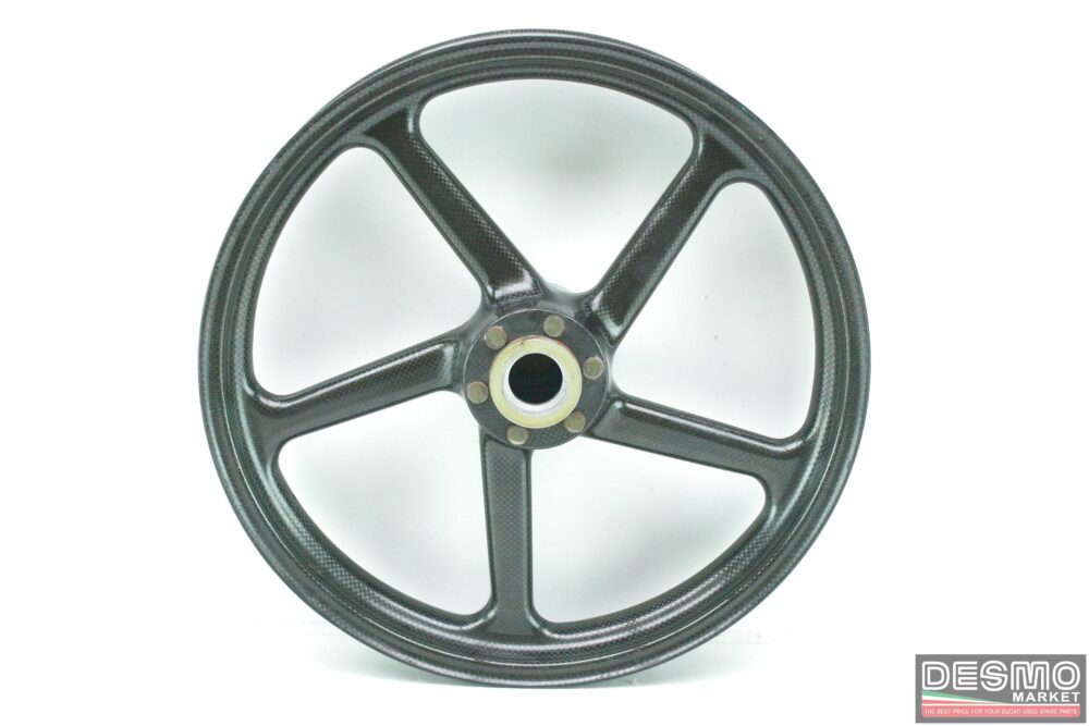 Carbon front wheel rim Aprilia RSW 125 GP 17x2,5 - Image 2