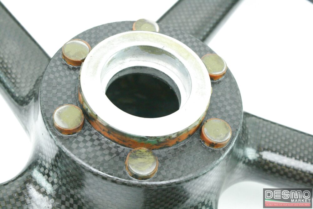 Carbon front wheel rim Aprilia RSW 125 GP 17x2,5 - Image 3