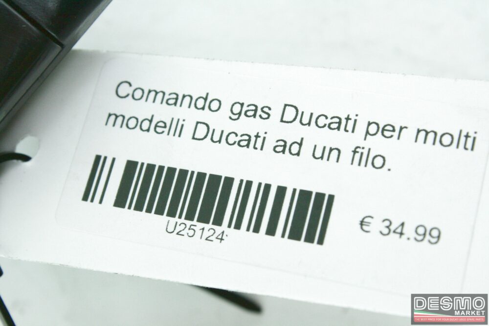 Comando gas Ducati per molti modelli Ducati ad un filo
