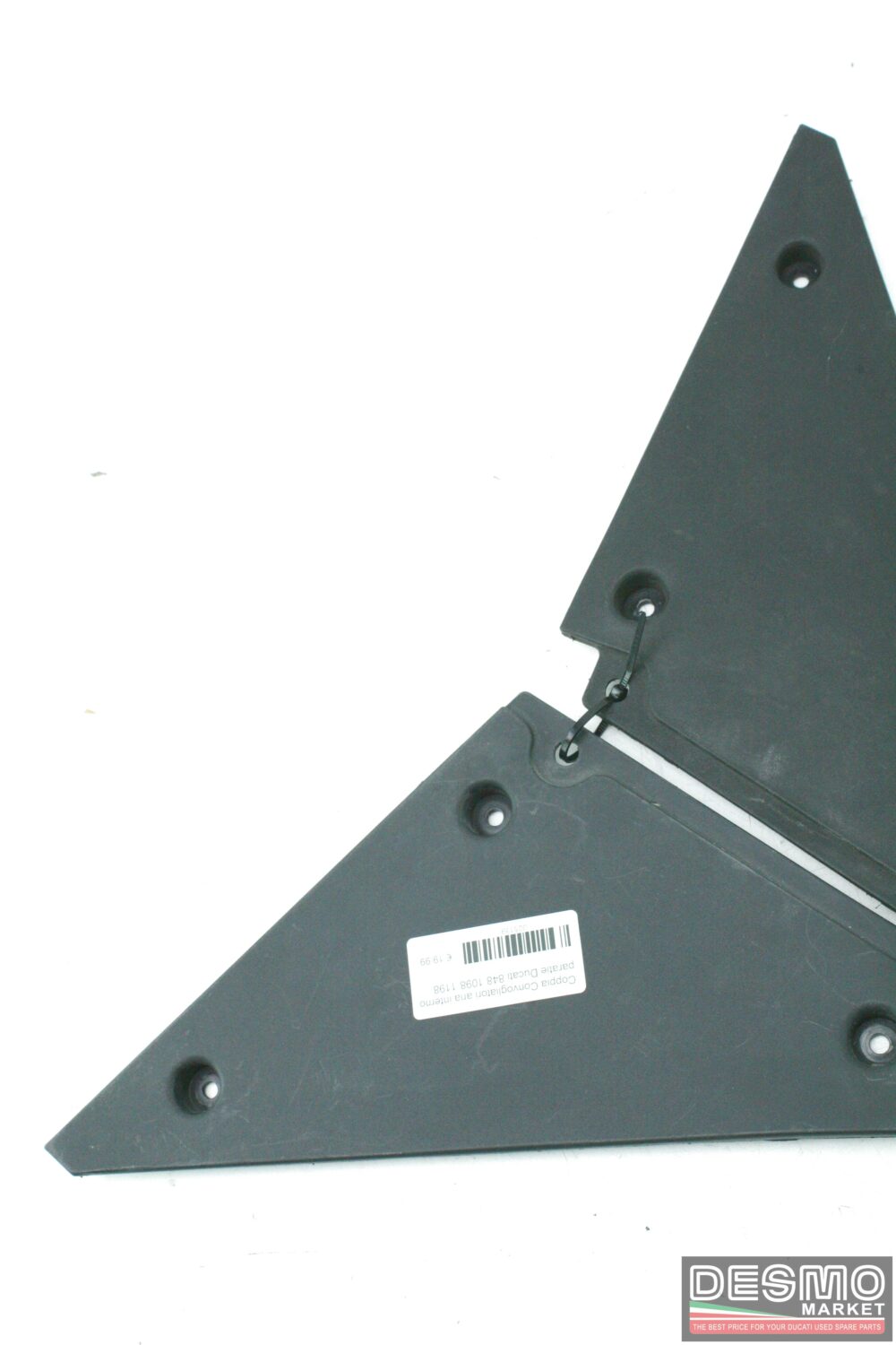 Coppia convogliatori aria interno paratie Ducati 848 1098 1198
