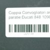 Coppia convogliatori aria interno paratie Ducati 848 1098 1198