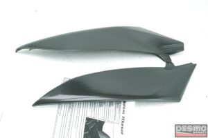 Coppia fianchetti serbatoio carbonio originali Yamaha YZF R1 2004
