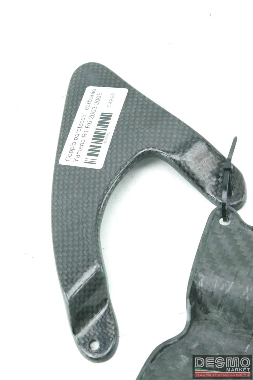 Coppia paratacchi carbonio Yamaha R1 R6 2003 2005