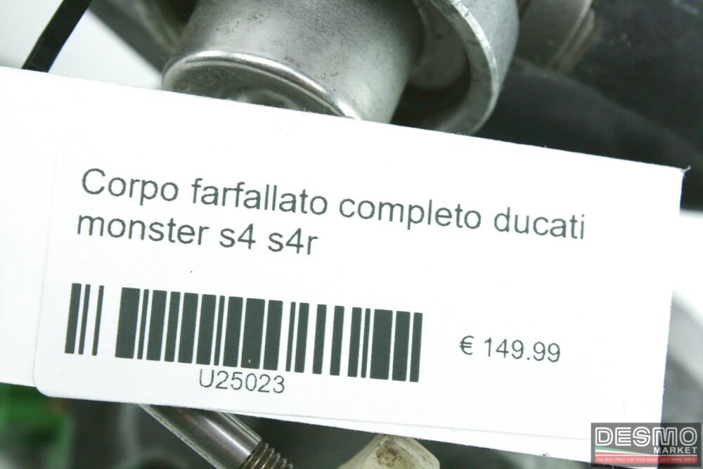 Corpo farfallato completo Ducati Monster s4 s4r
