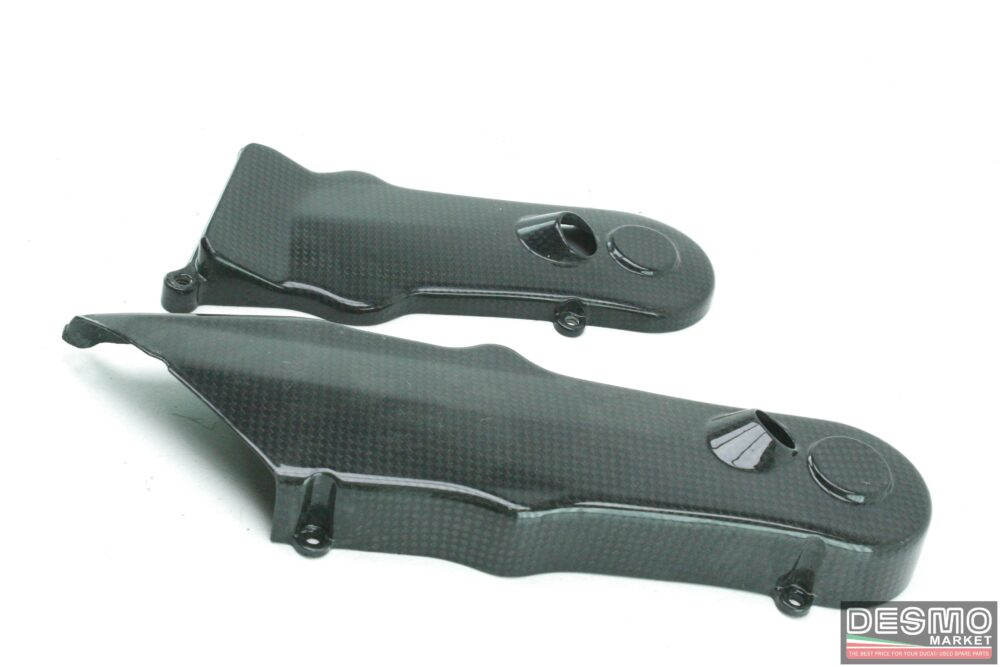 Cover cartelle copri cinghie carbonio Ducati Hypermotard 1000 1100