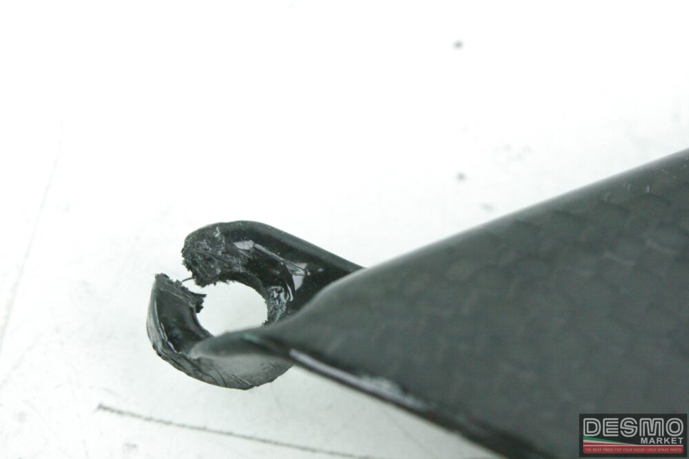 Cover cartelle copri cinghie carbonio Ducati Hypermotard 1000 1100