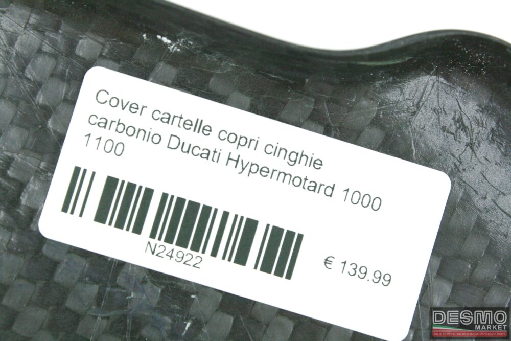 Cover cartelle copri cinghie carbonio Ducati Hypermotard 1000 1100
