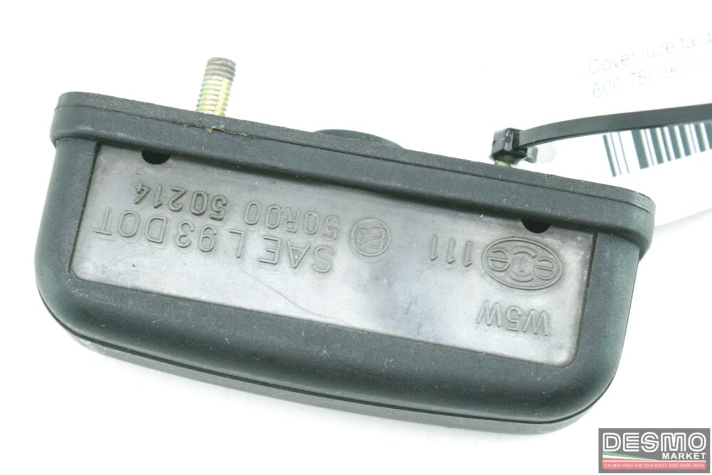 Cover luce targa Ducati Monster 600 750 900 SBK 748 916 996 998