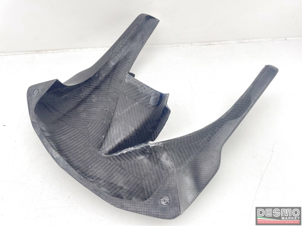 Cupolino carbonio Ducati Supermono trama originale plain