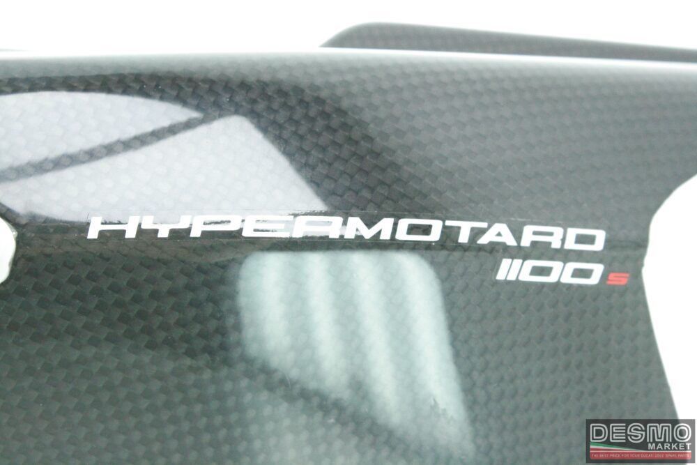 Fianchetto codone sinistro carbonio Ducati Hypermotard 1100s