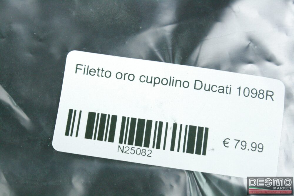 Filetto oro cupolino Ducati 1098R