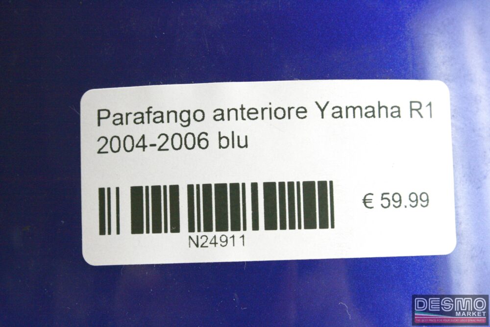Parafango anteriore blu Yamaha R1 2004-2006