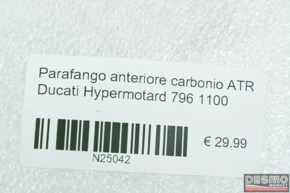 Parafango anteriore carbonio ATR Ducati Hypermotard 796 1100