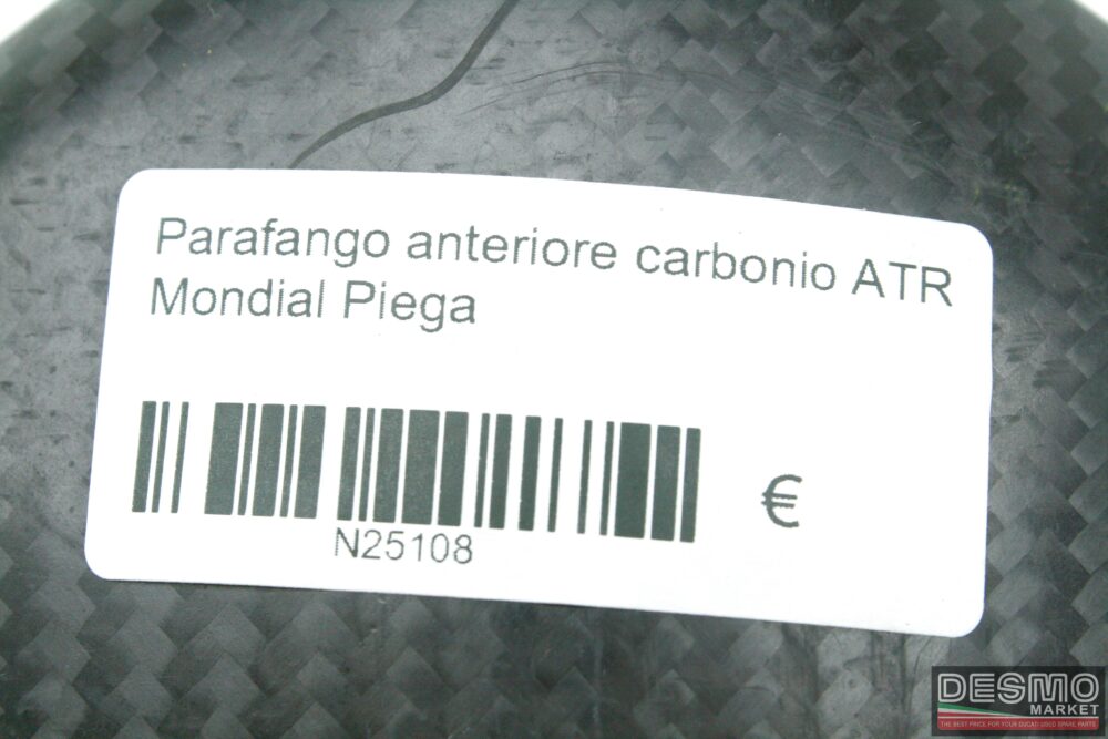 Parafango anteriore carbonio ATR Mondial Piega
