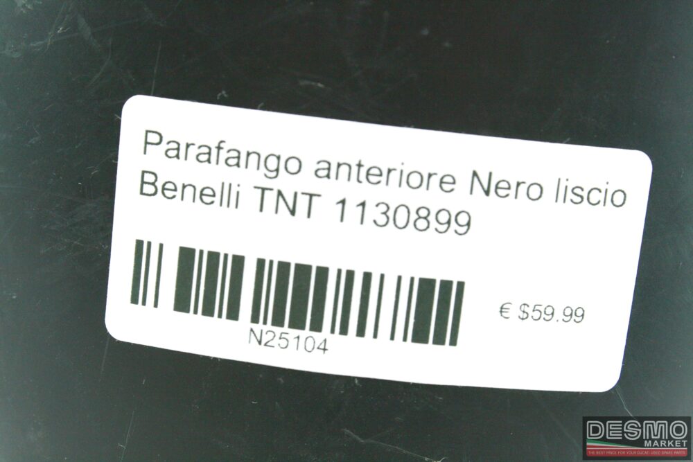 Parafango anteriore nero liscio Benelli TNT 1130899