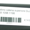 Pattino catena superiore Ducati 848 1098 1198