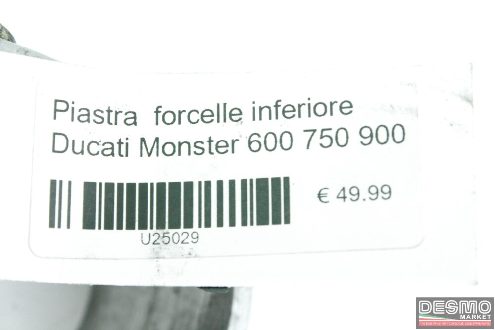 Lower fork plate Ducati Monster 600 750 900 - Image 7