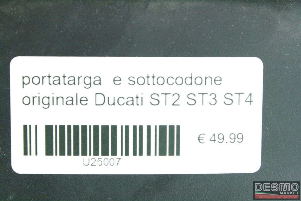 Portatarga  e sottocodone originale Ducati ST2 ST3 ST4
