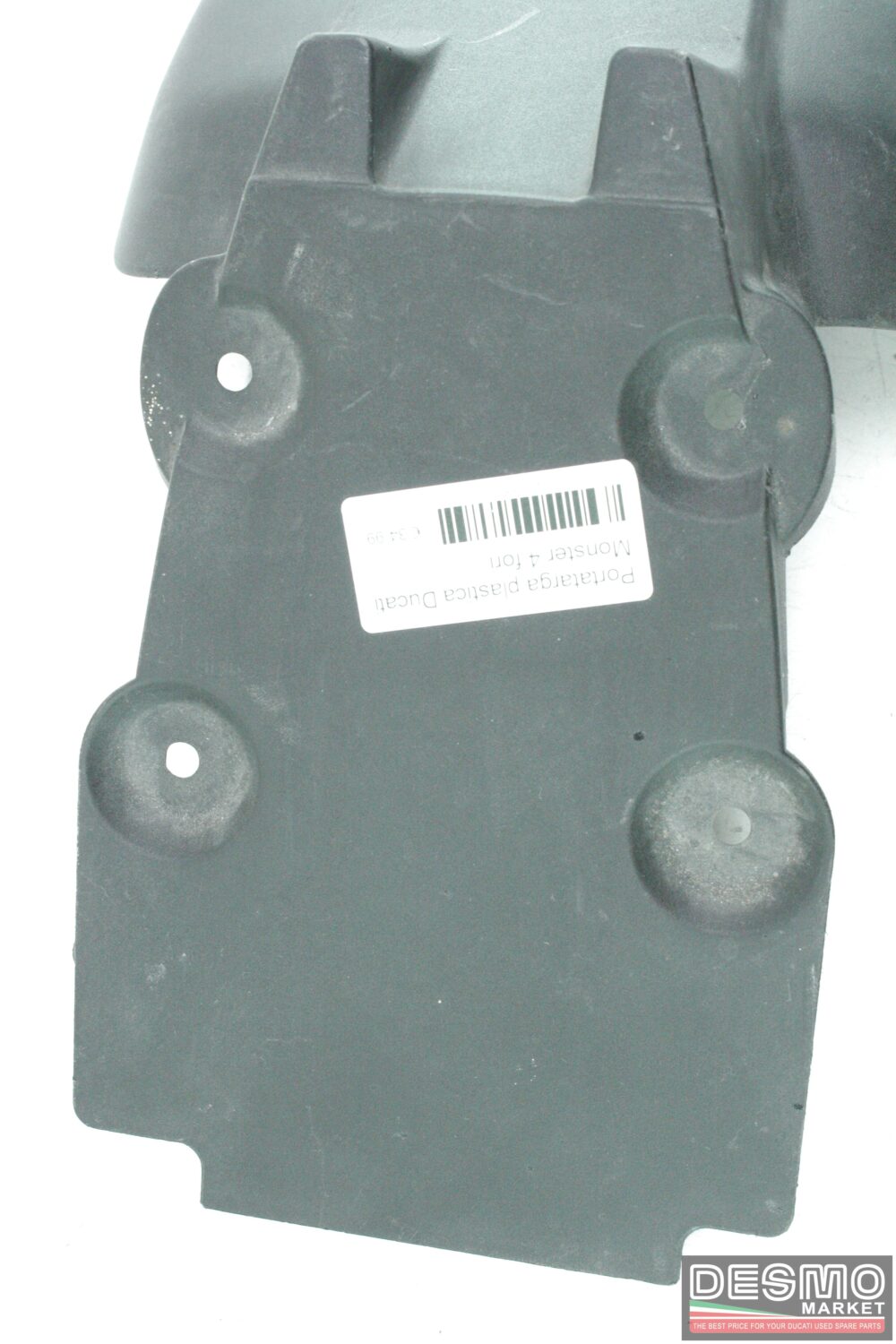 Portatarga plastica 4 fori Ducati Monster