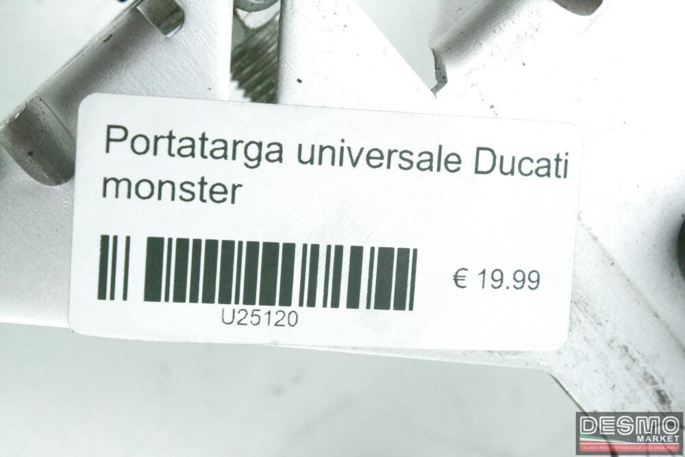 Portatarga universale Ducati Monster