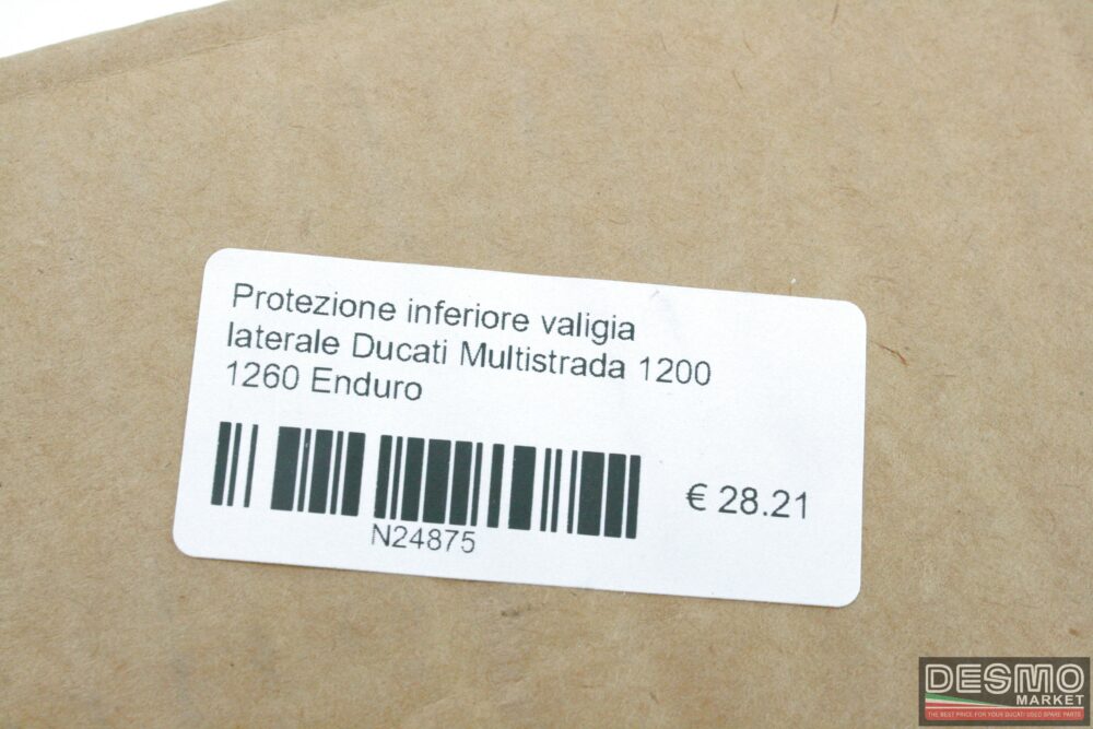 Protezione inferiore valigia laterale Ducati Mts 1200 1260 Enduro