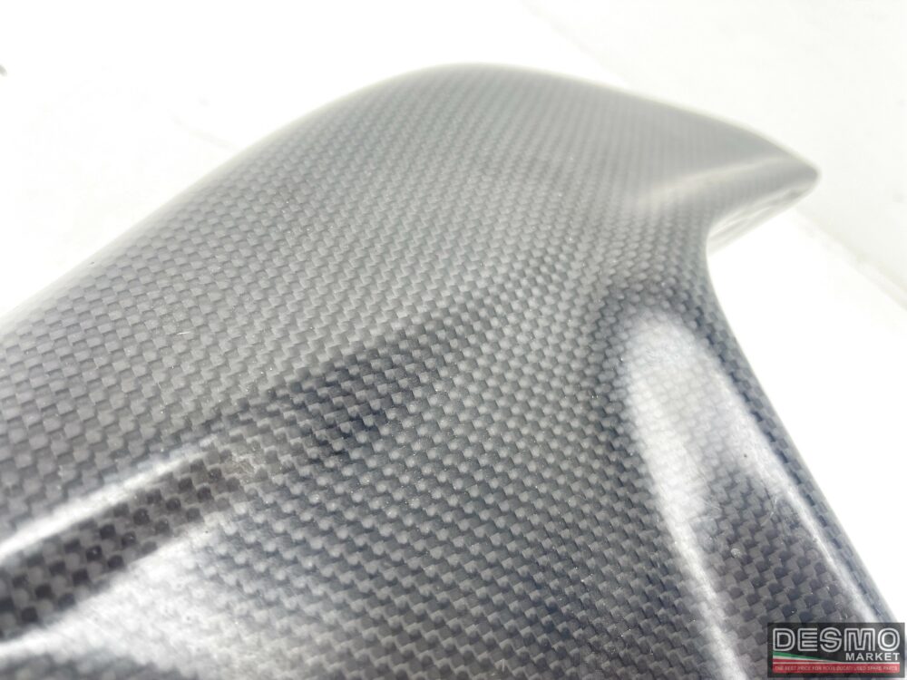 Serbatoio carbonio Ducati Supermono trama originale plain