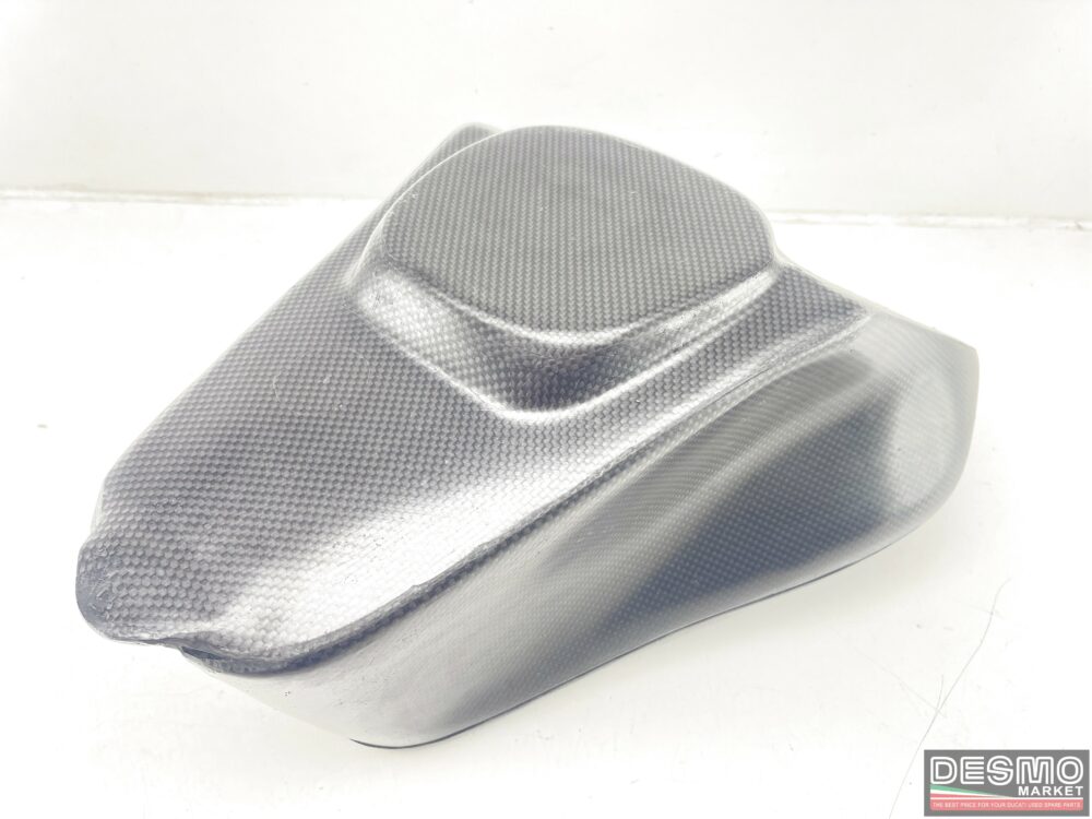 Serbatoio carbonio Ducati Supermono trama originale plain