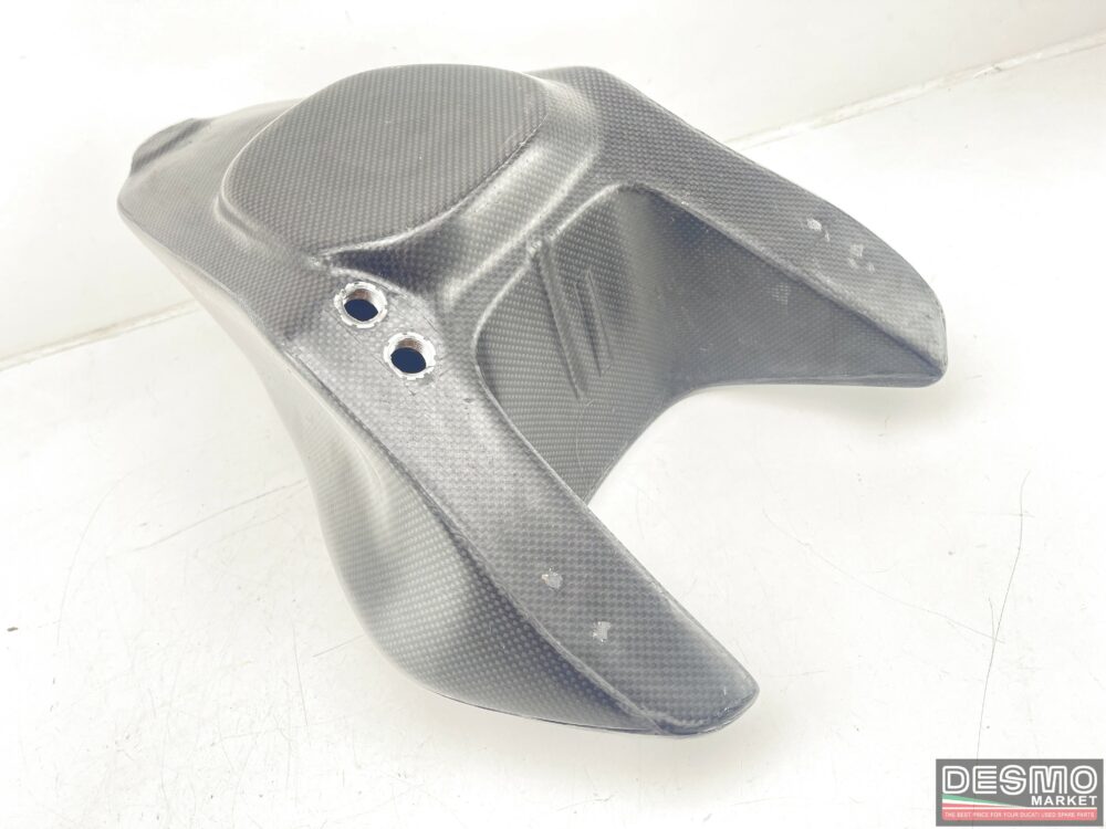 Serbatoio carbonio Ducati Supermono trama originale plain