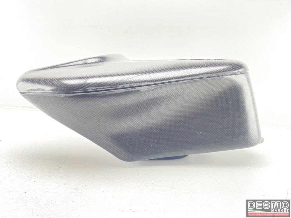 Serbatoio carbonio Ducati Supermono trama originale plain