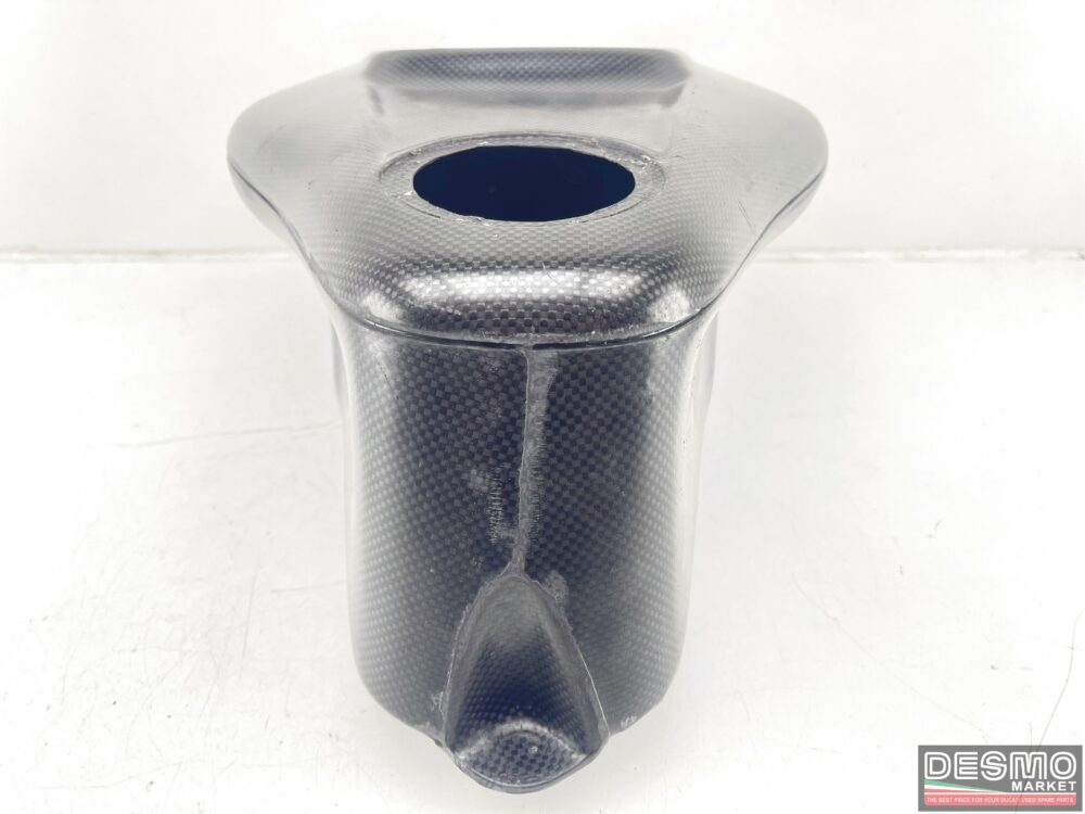 Serbatoio carbonio Ducati Supermono trama originale plain