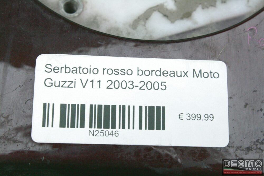 Serbatoio rosso bordeaux Moto Guzzi V11 2003-2005